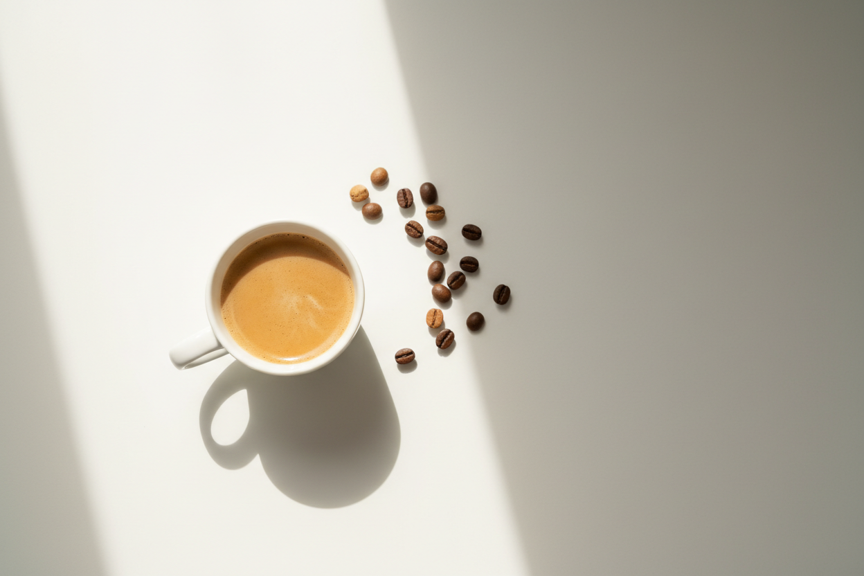 minimalist coffee background